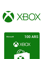 microsoft points xbox live gift card 100 ars