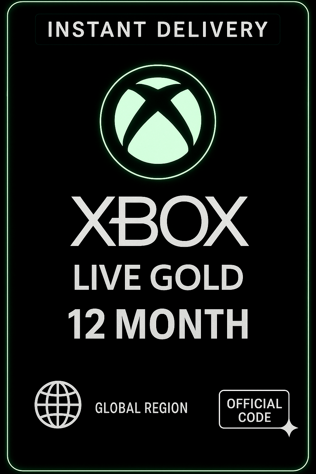 Xbox Live GOLD サブスクリプション 12ヶ月 グローバル