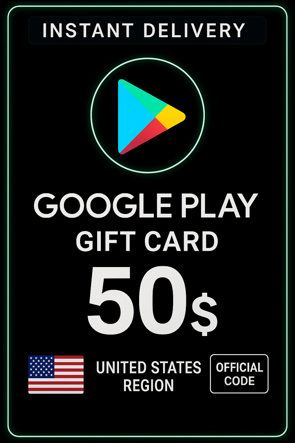 Google Playギフトカードアメリカストア