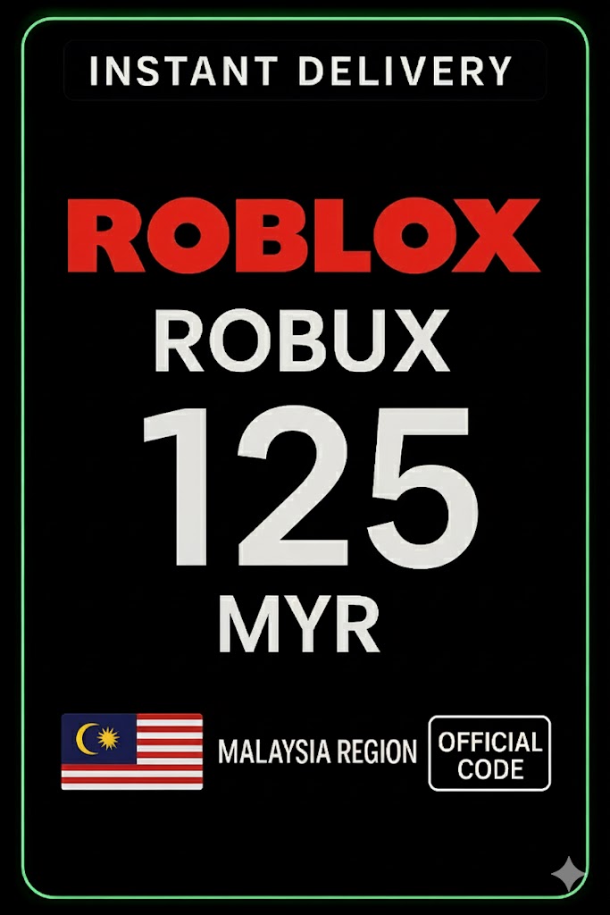Buy Roblox 125 MYR Game Card (MY)