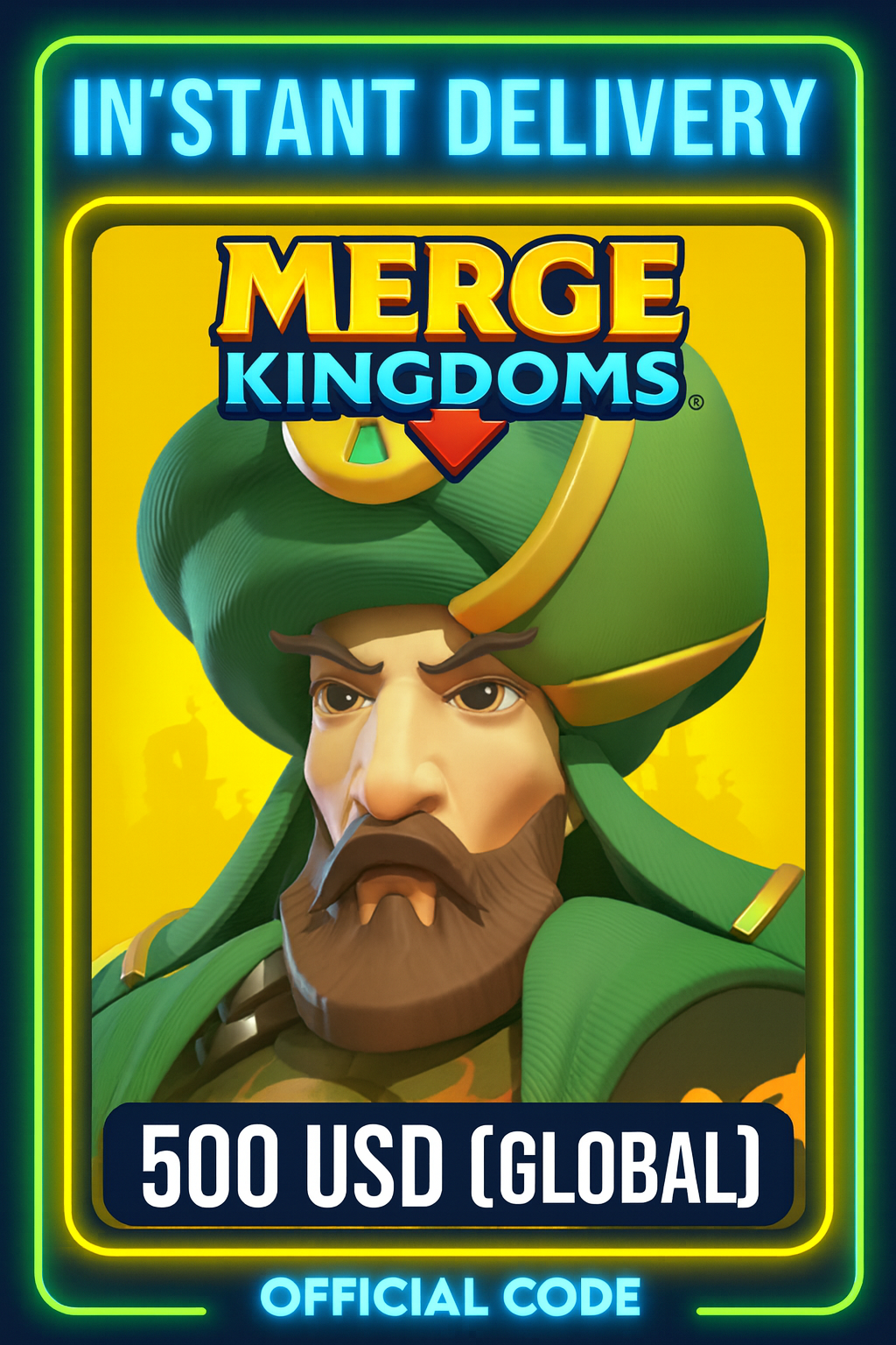 购买合并王国- 500 美元