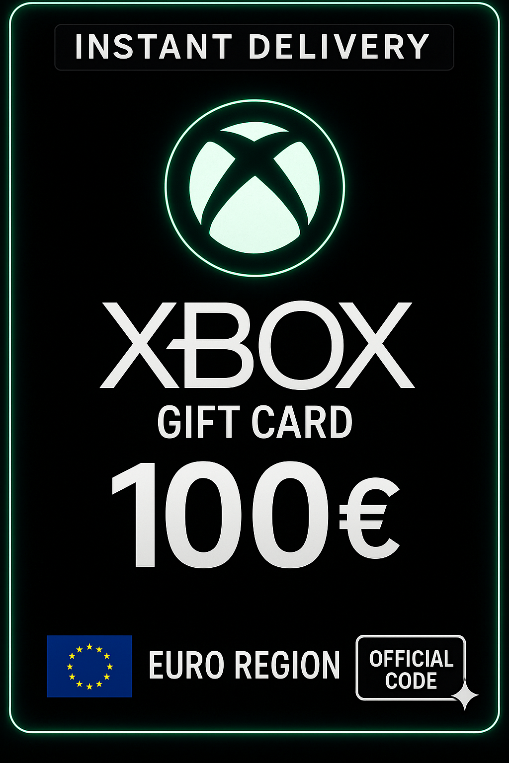 Xbox Live 기프트 카드 100 유로 지갑 구매