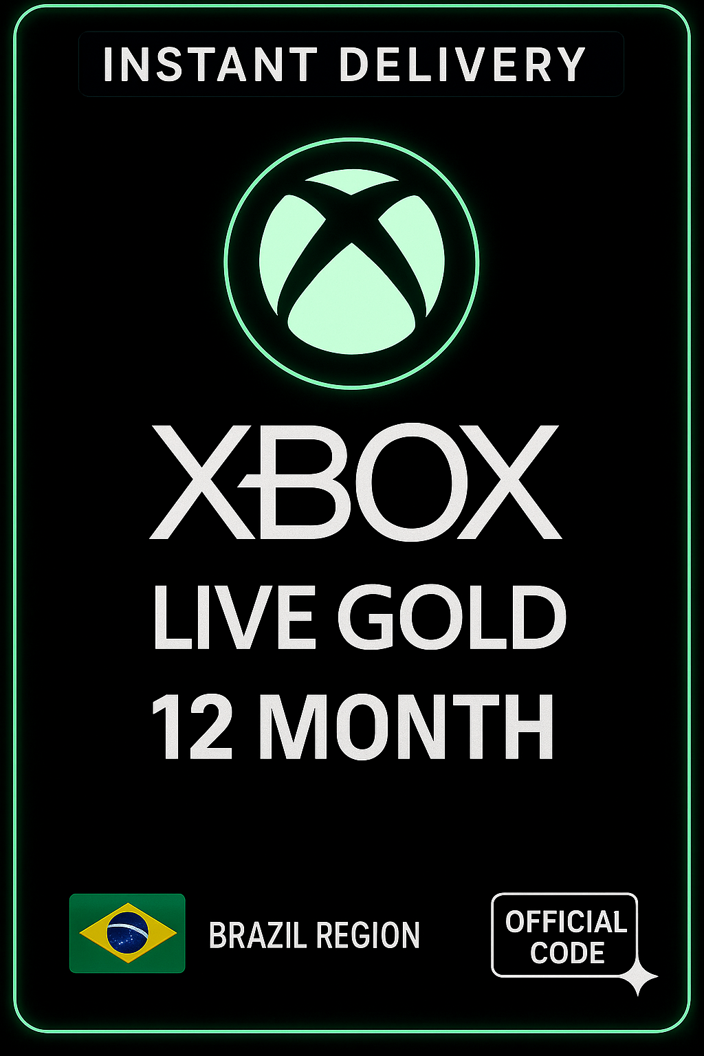 XBox Live Gold 12ヶ月メンバーシップを購入（トルコ - ブラジルVPN）