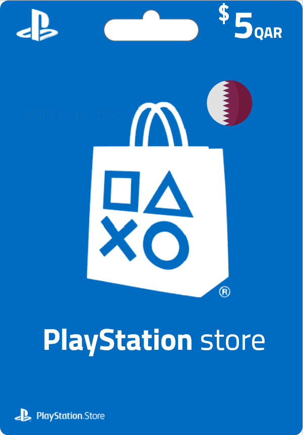 Buy PSN Card 5 USD Qatar